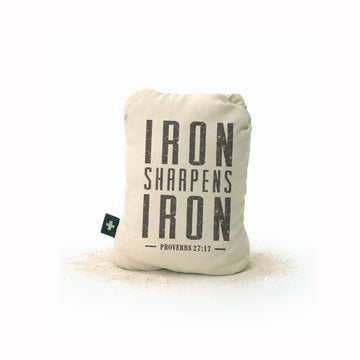 Mini Square Iron Sharpens Iron Bag