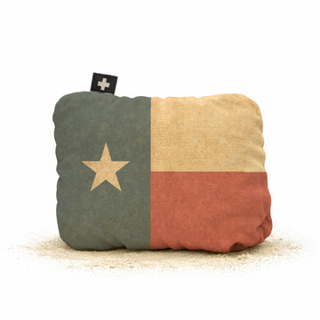 Vintage Texas Flag Square Bag