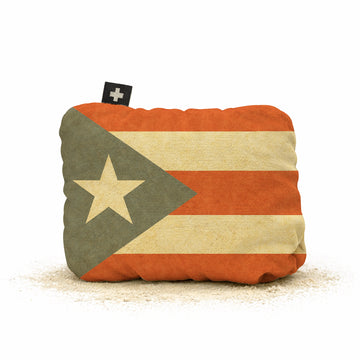 Vintage Puerto Rico Flag Square Bag