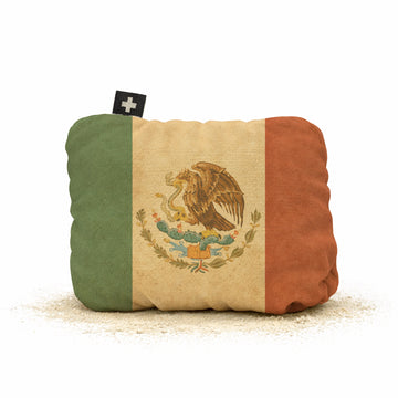 Vintage Mexican Flag Square Bag