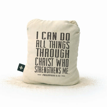 Philippians 4:13 Square Bag