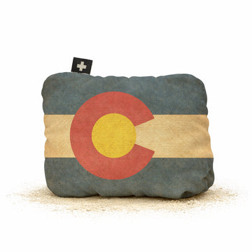 Vintage CO Flag Square Bag